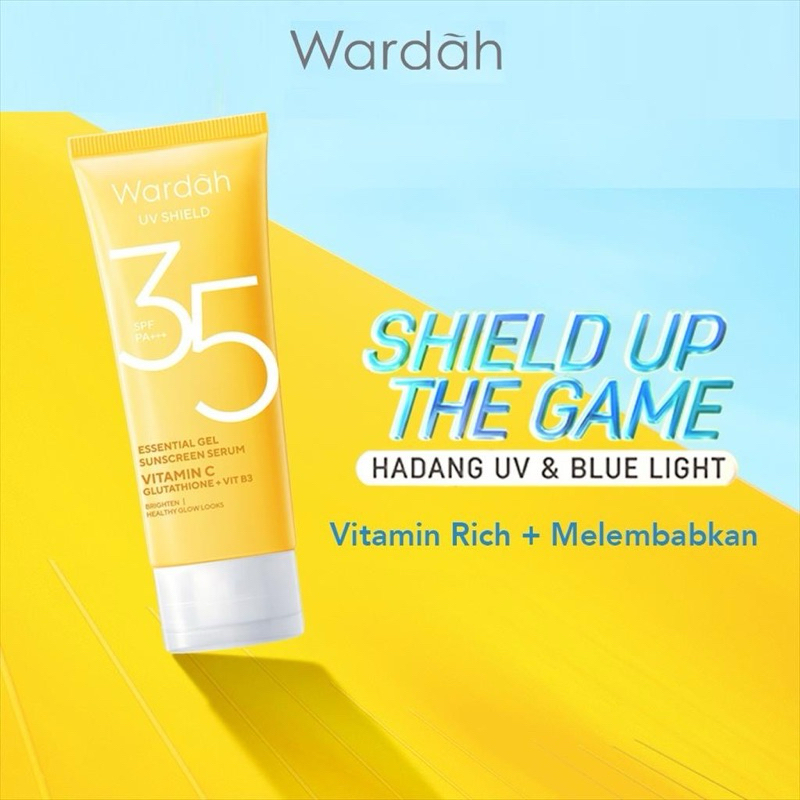wardah uv shield sunscreen spf35