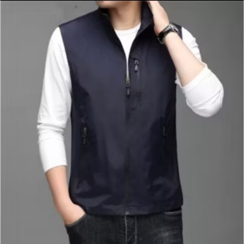 COD Rompi pria Terbaru/Rompi Casual Trendy