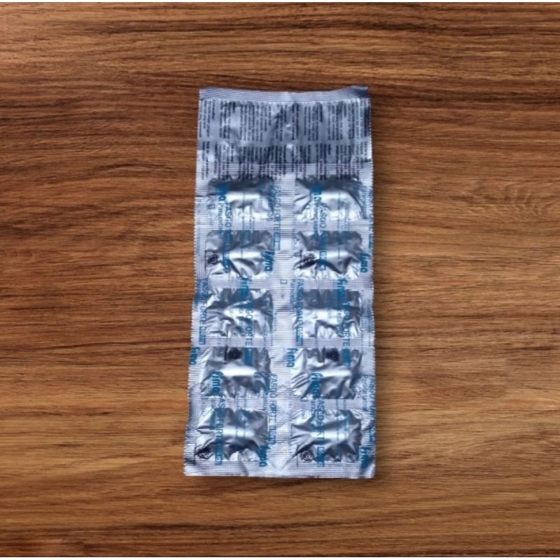 fasgo forte strip 10 tablet