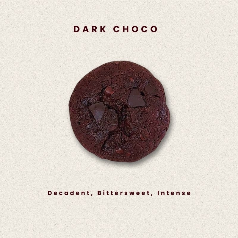 Soft Baked Cookies - Dark Choco - 65GR