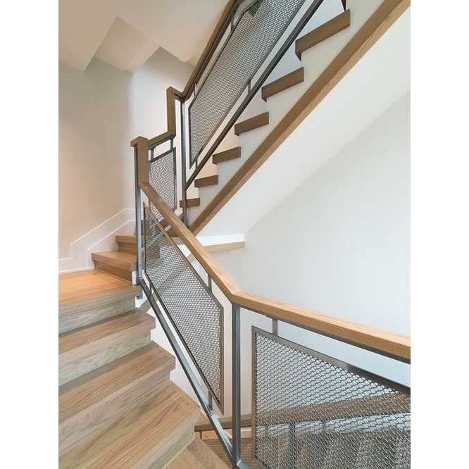 Railing perforated plat handrail conwood