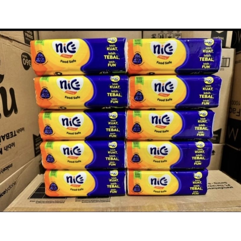 Tisu Nice 360 (isi 10 pack)