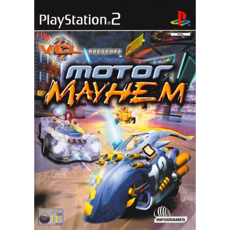 MOTOR MAYHEM KASET PS2