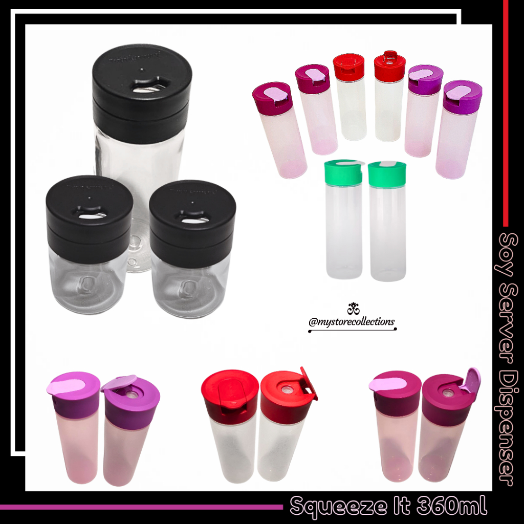 Squeeze It • Soy Server Dispenser * Indo - Import  ( Botol ) Tupwr
