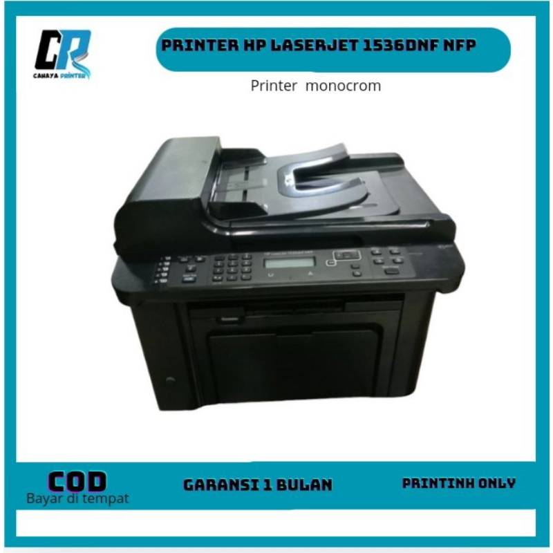printer hp Laserjet 1536dnf Mfp monocrom