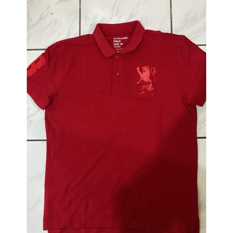 POLO GIORDANO 3D RED