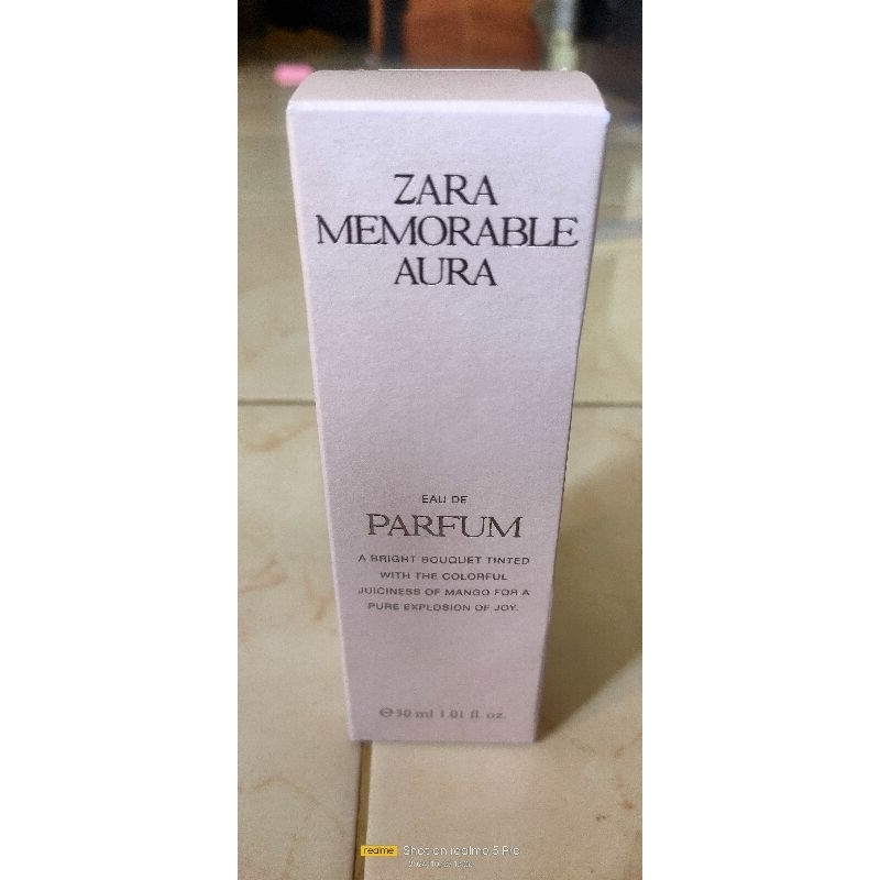 zara memorable aura 30ml