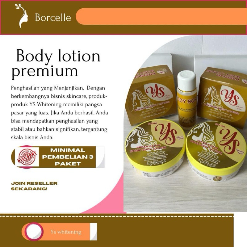 HANDBODY YS PAKET LENGKAP