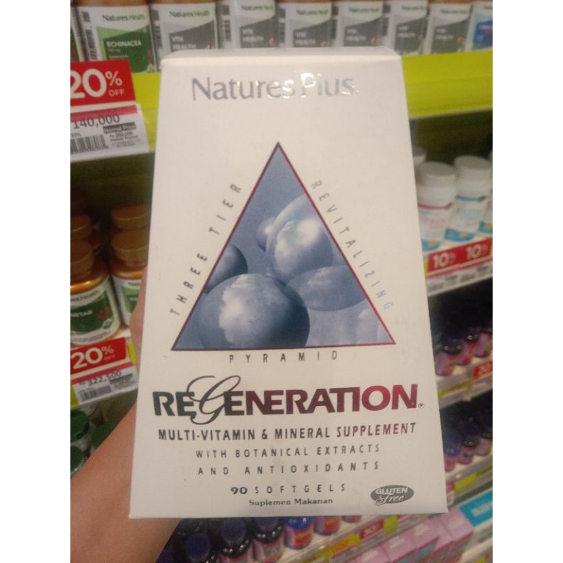 Nature's plus REGENERATION 90 softgels