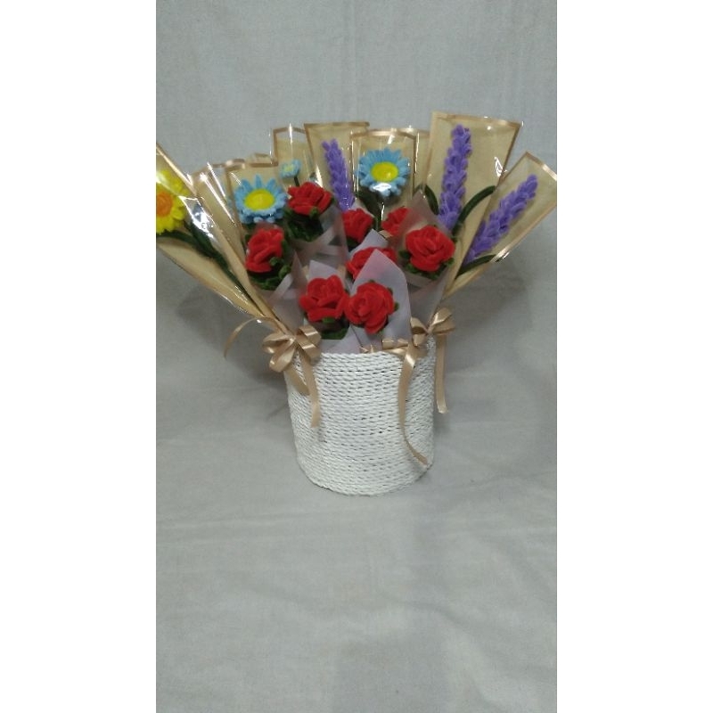 buket singgle flowers