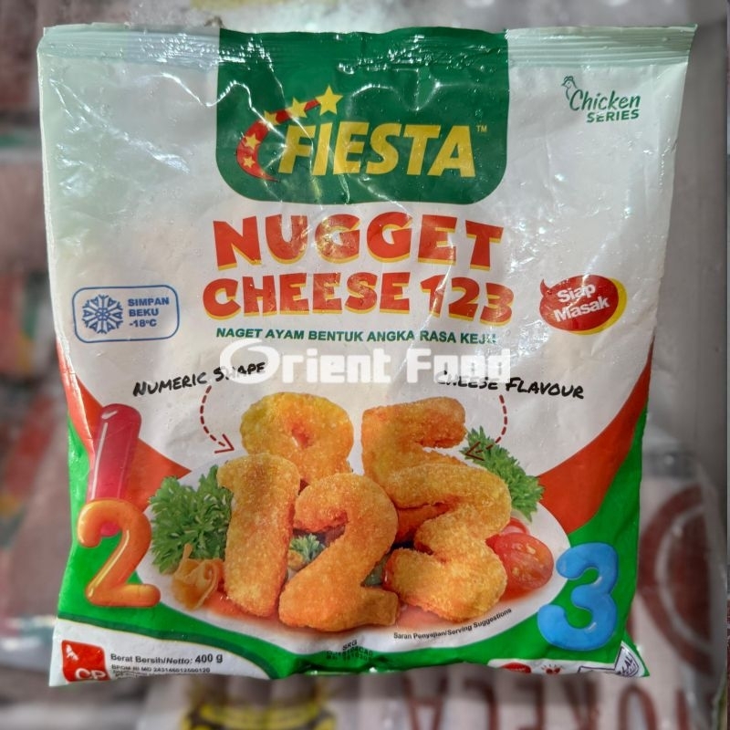 Fiesta Nugget Cheese 123 400gr