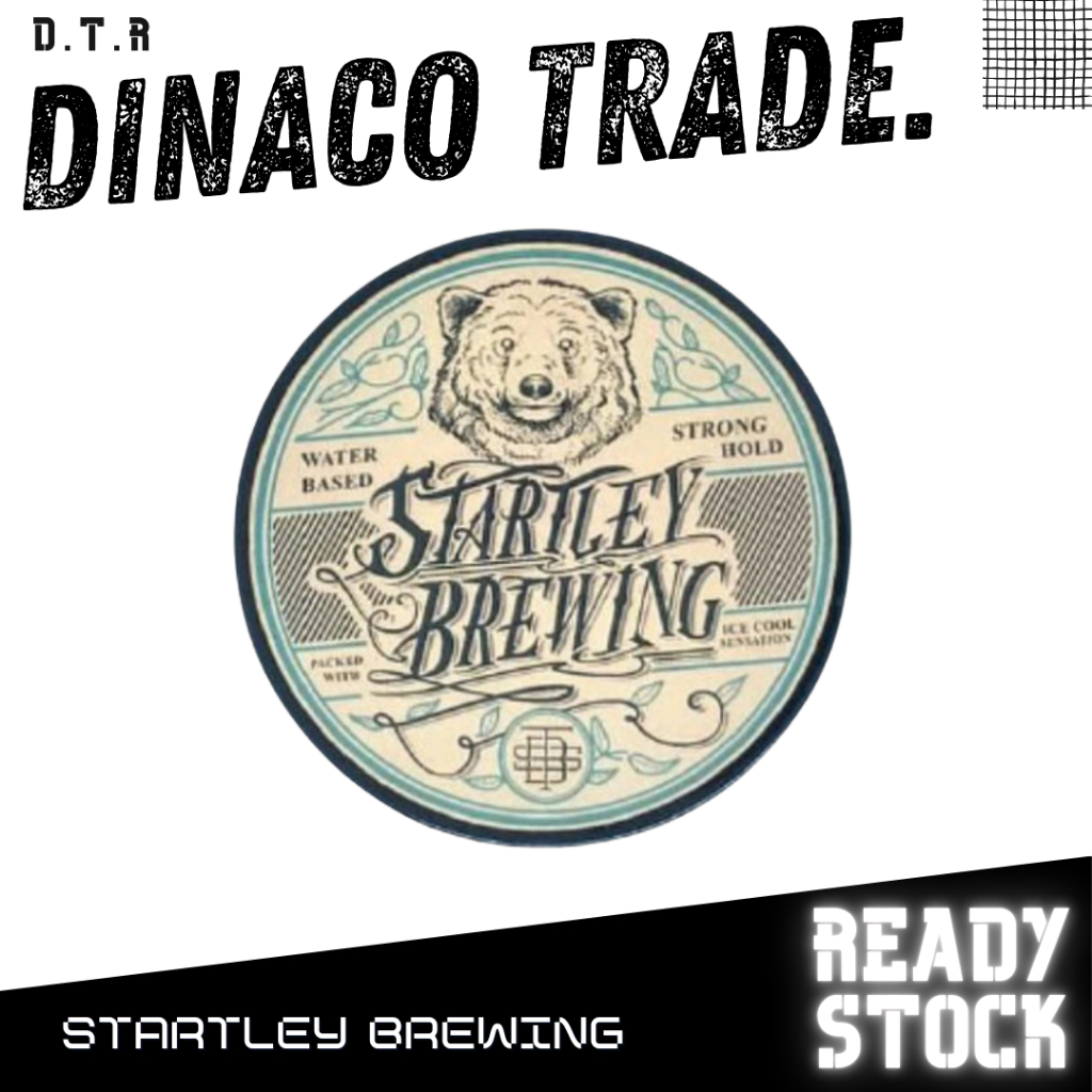 STARTLEY BREWING Water Based Waterbased Pomade Strong Hold