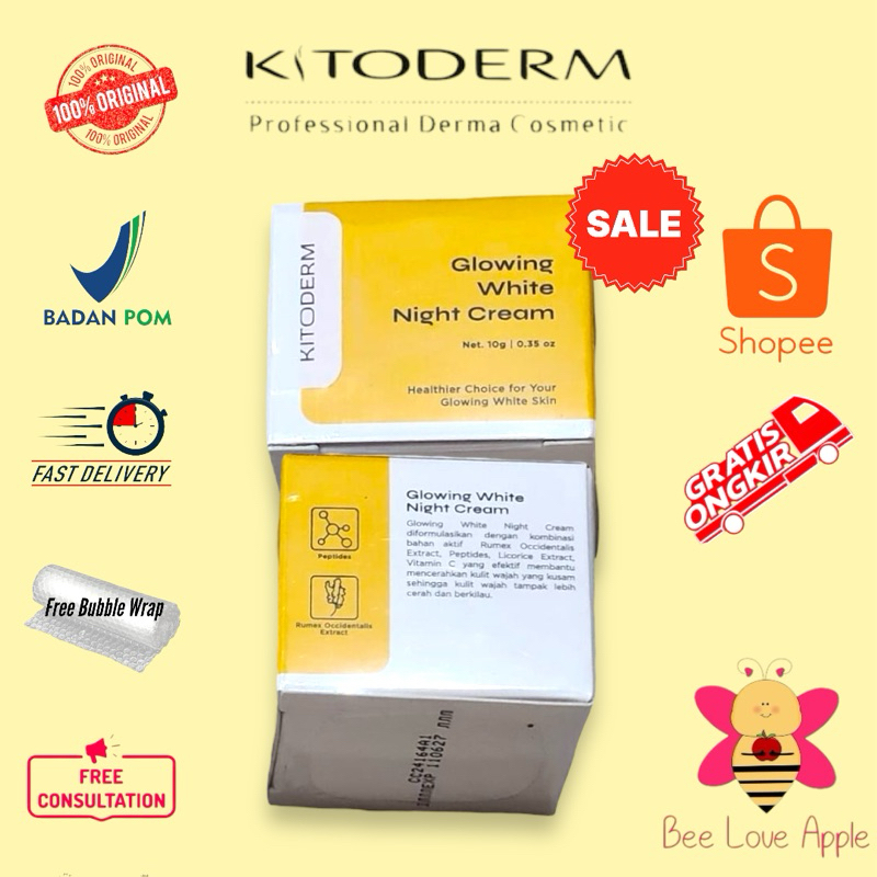Kitoderm Glowing White Night Cream