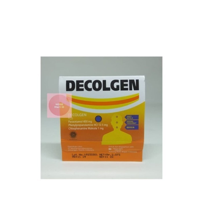 DECOLGEN 4 TABLET