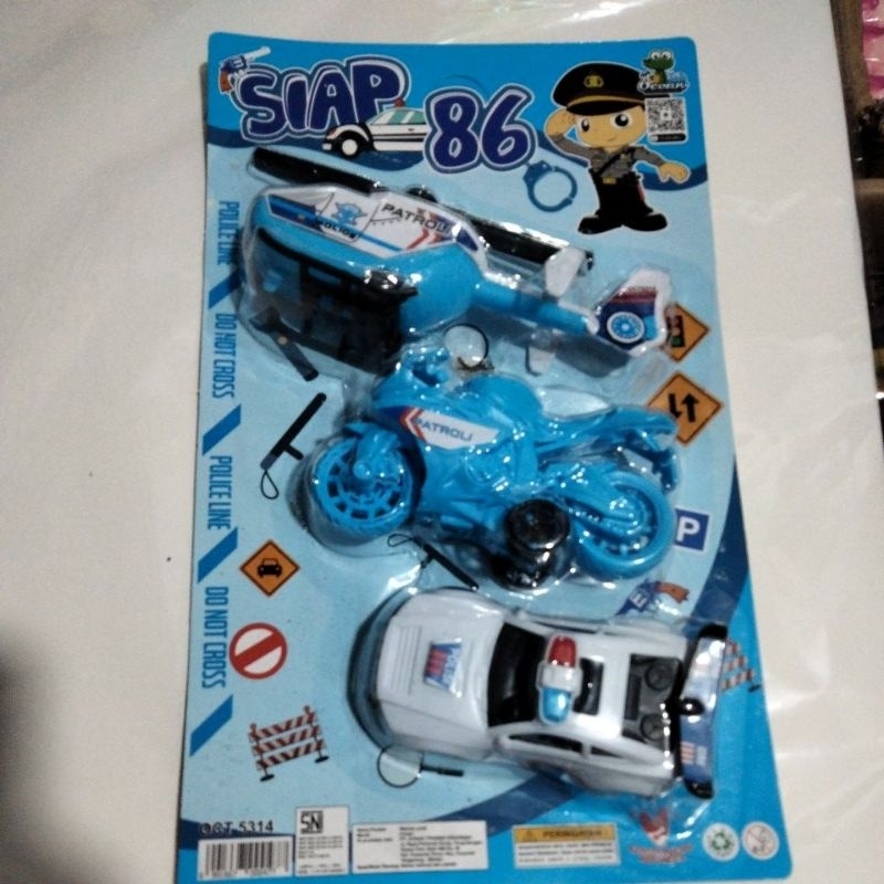 Mobil Polisi Siap 86