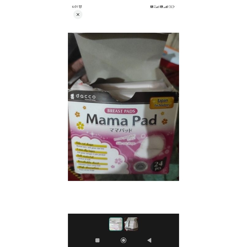 2PCS BREASTPAD GABAG DAN MAMA PAD