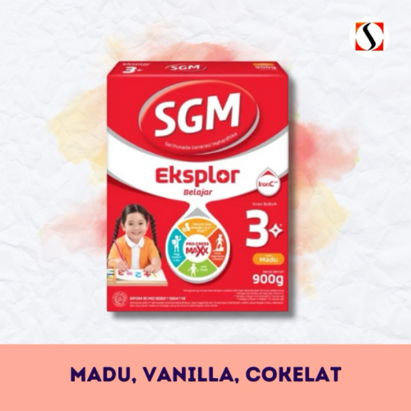 SGM Eksplor 3 Plus 900gram | Madu/Vanila