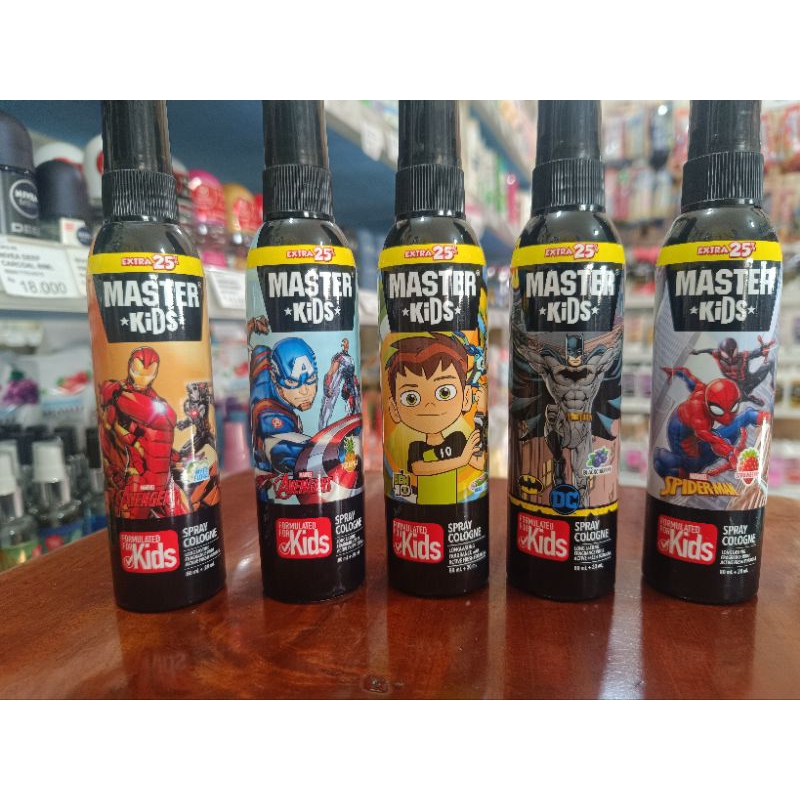 Master kids spray cologne 80+20 ml
