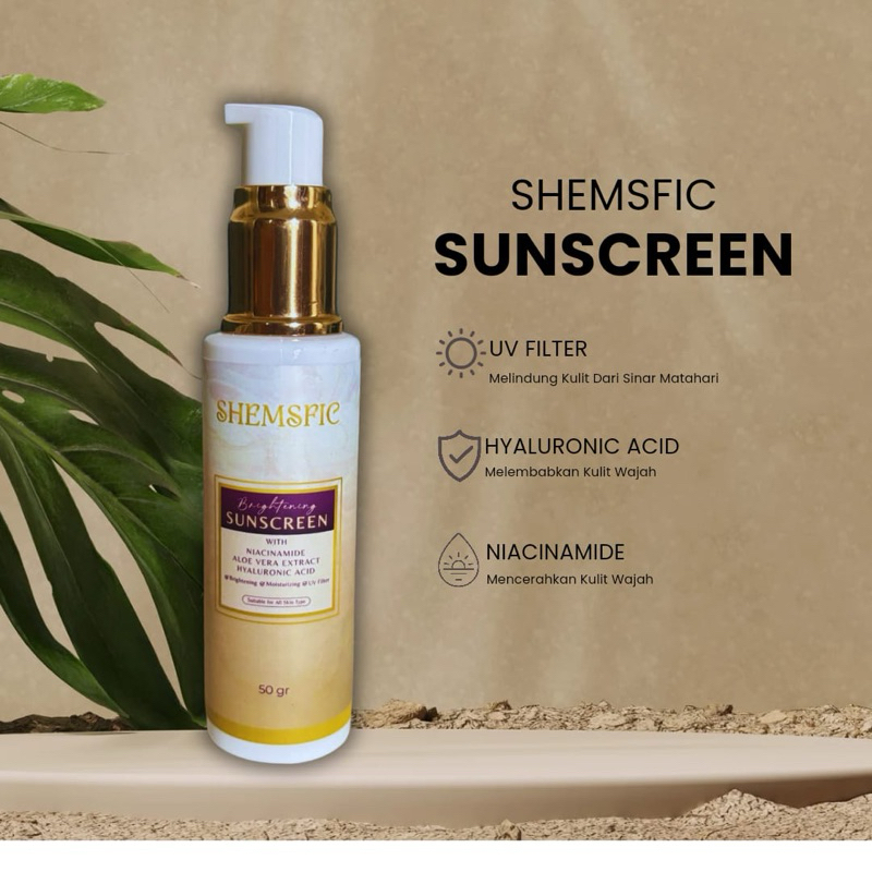 SHEMSFIC BRIGHTENING SUNSCREEN