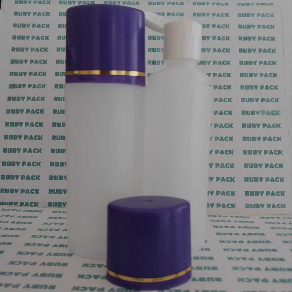 Botol Plastik Putri 100ml Ungu Natural