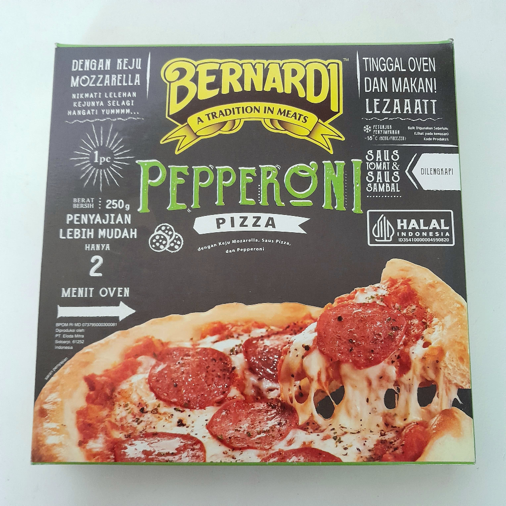 BERNARDI Pepperoni Pizza 250gr