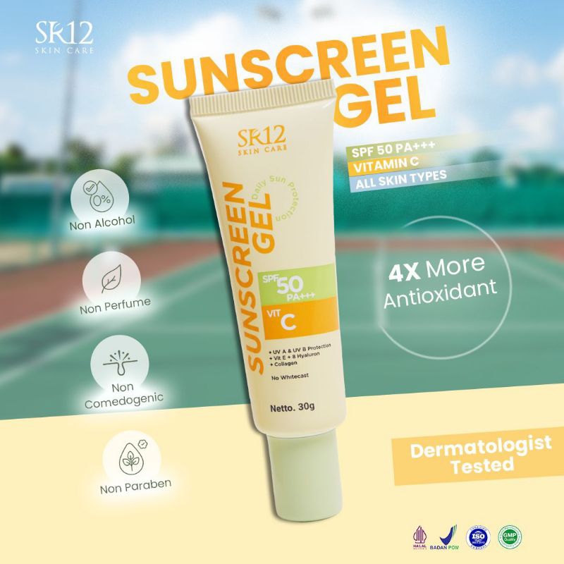 Sunscreen Gel SPF 50 PA SR12
