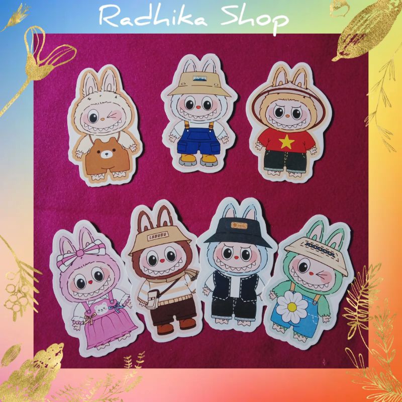 Amplop Lebaran 3D Labubu