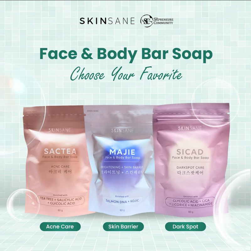 SR12 SKINSANE Bar Soap