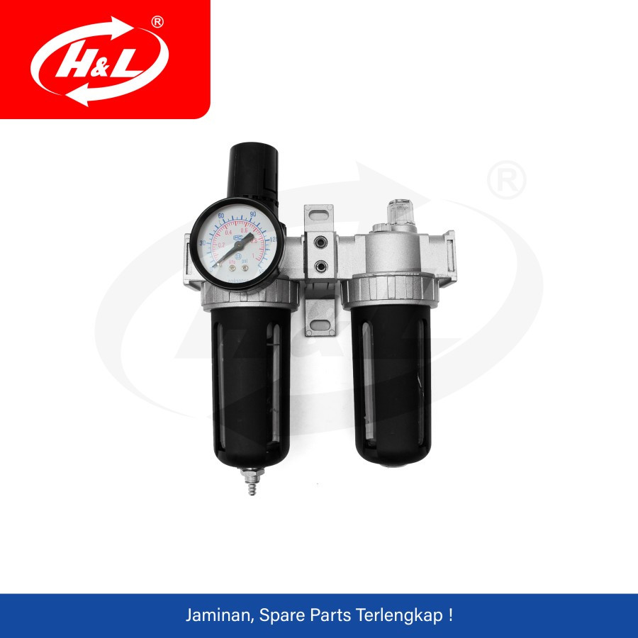HL Double Air Filter 1/2"