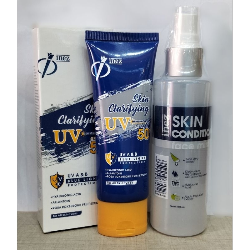 Inez Bundling Sunscreen & Face Mist