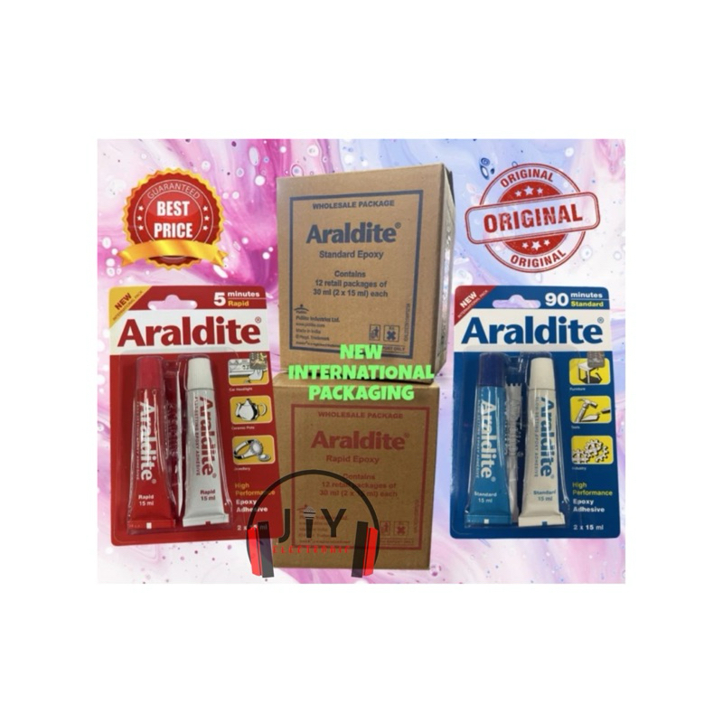 Lem Speaker Araldite Merah Rapid