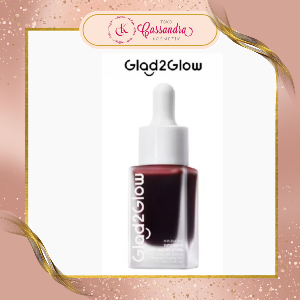 GLAD2GLOW INTENSIVE PEELING SERUM SOLUTIONS 15ML