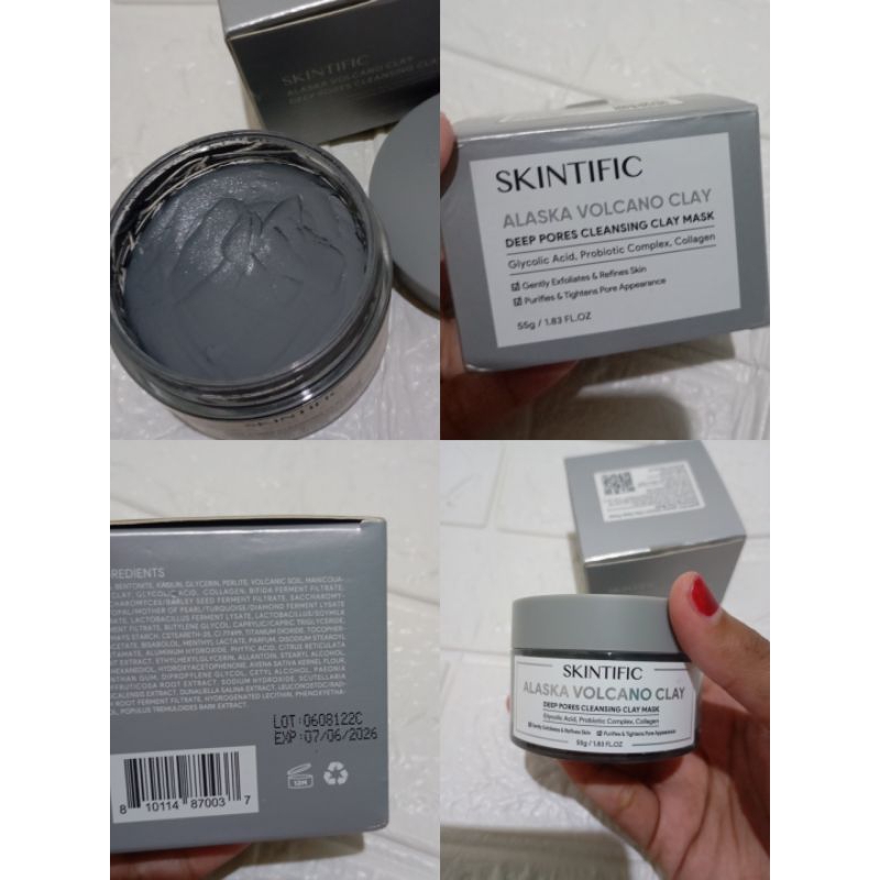 preloved masker skintific 80%