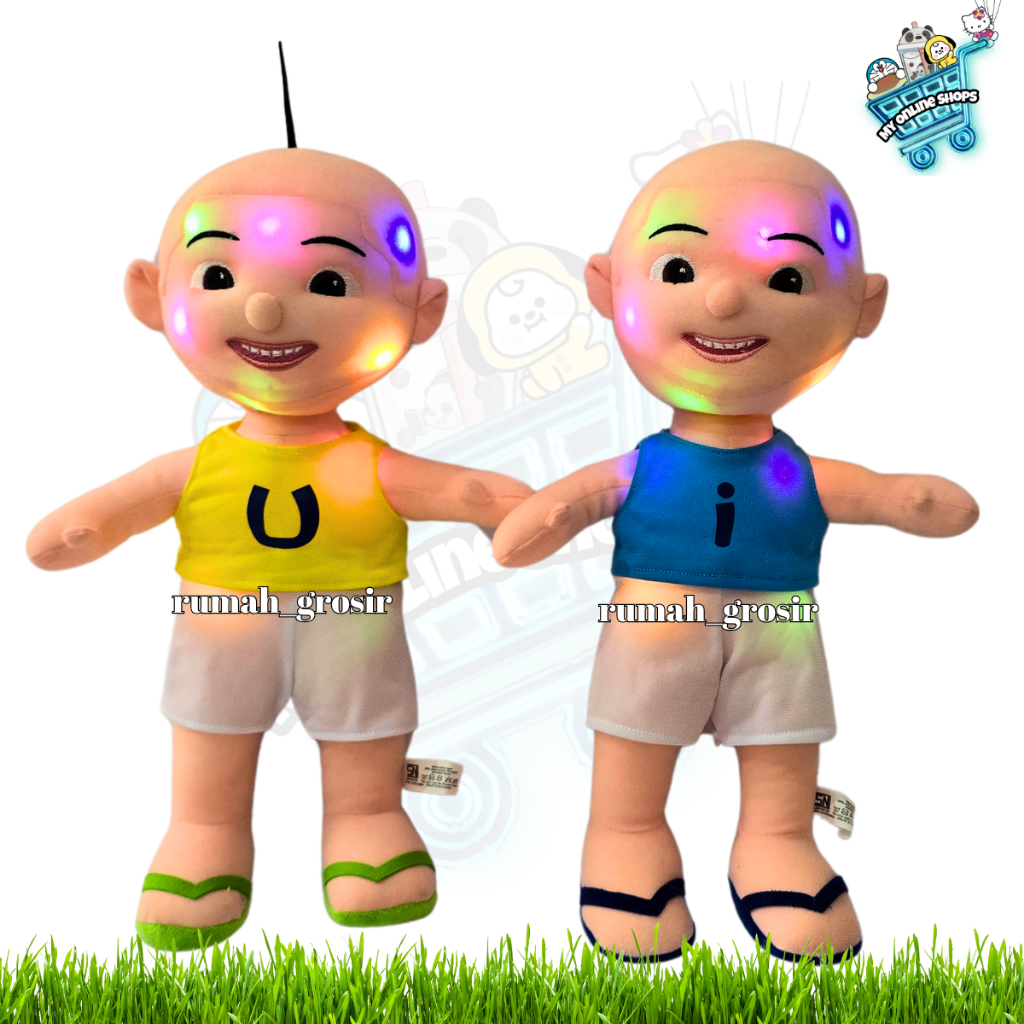 Boneka Upin Ipin Lampu LED