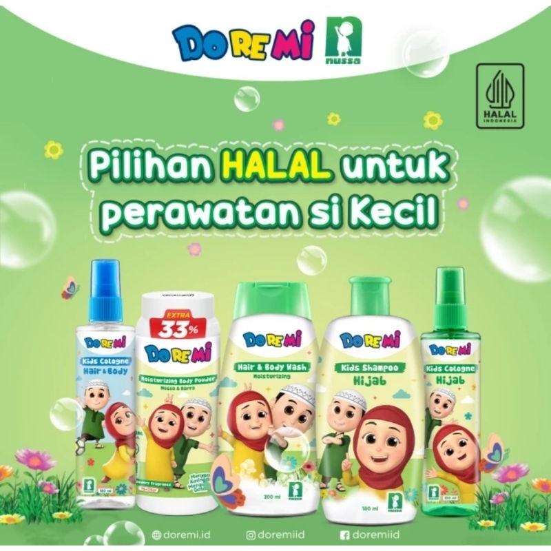 Doremi Nussa Cologne Hijab 100ml
