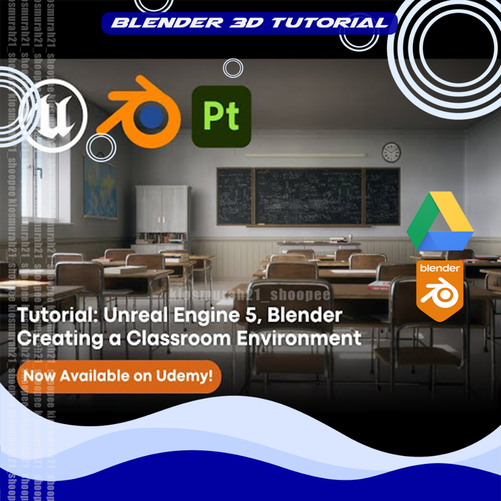 Blender 3D Tutorial Creating a Classroom Environment