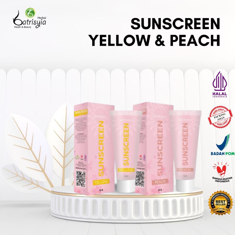 Sunscreen Yellow & Peach