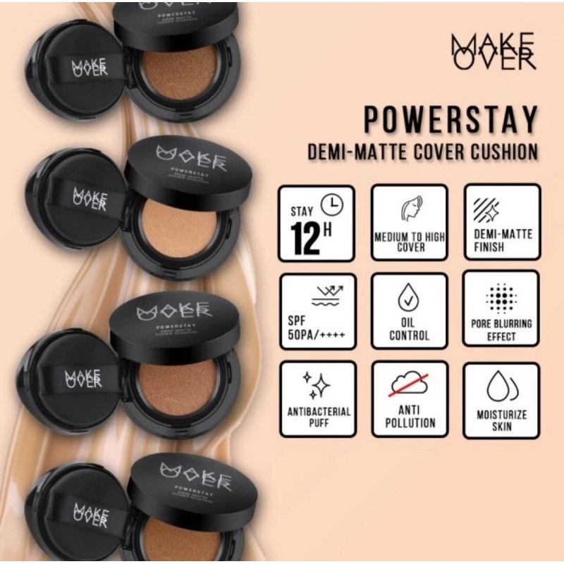 Make Over Demi matte cover cushion