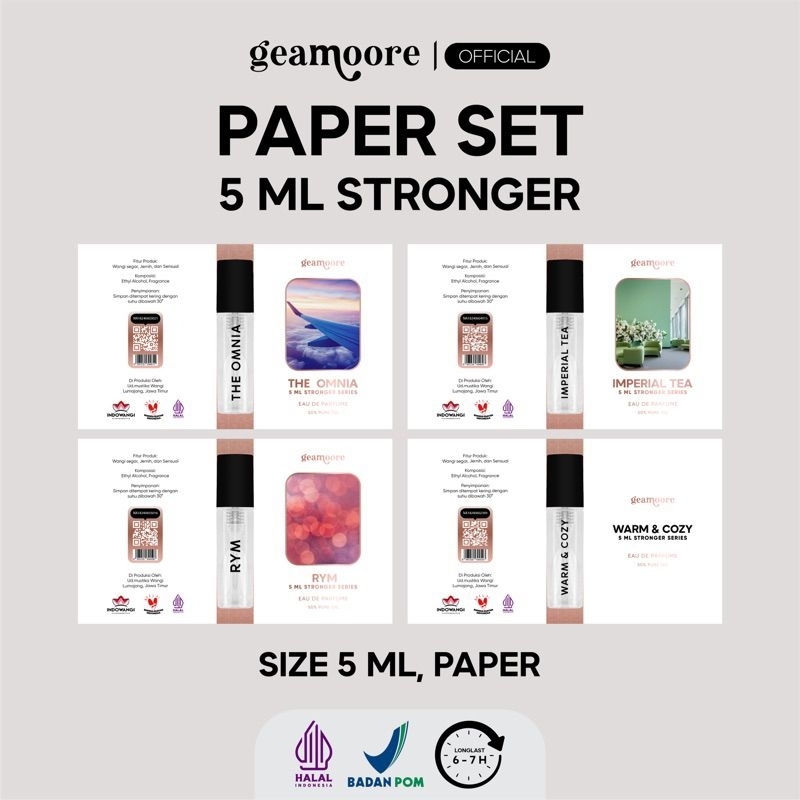 PAPER SET 5ML STRONGER
