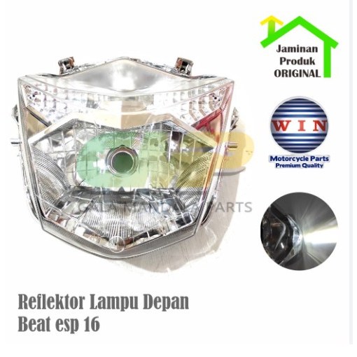 REFLEKTOR LAMPU DEPAN BEAT ESP 2016