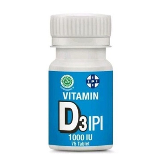 D3PI Vitamin D3 Tablet 75 Kapsul