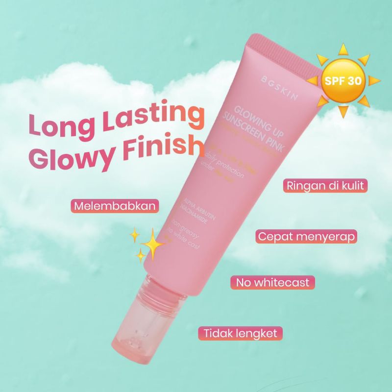 BG SKIN Glowing Up Suncreen Pink