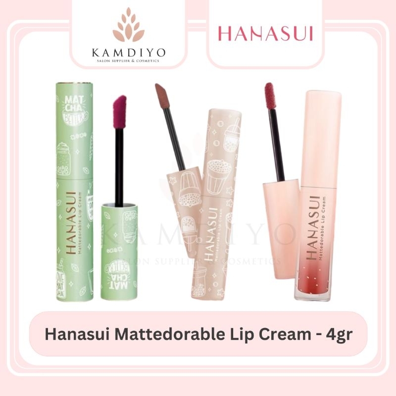 Hanasui Mattedorable Lip Cream - 4gr