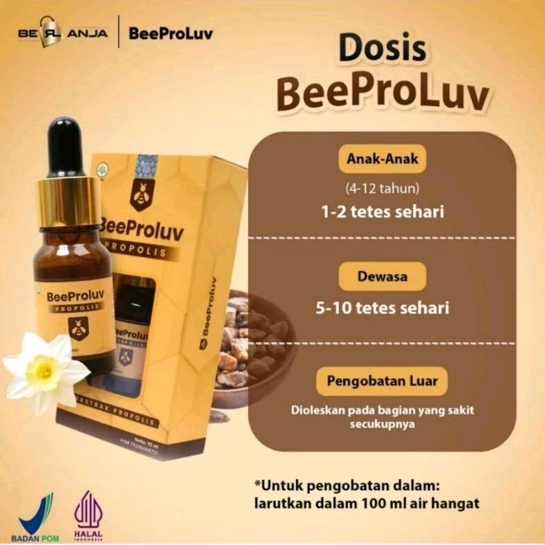 BEEPROLUV B ERL MADU PROPOLIS PLUS ORIGINAL