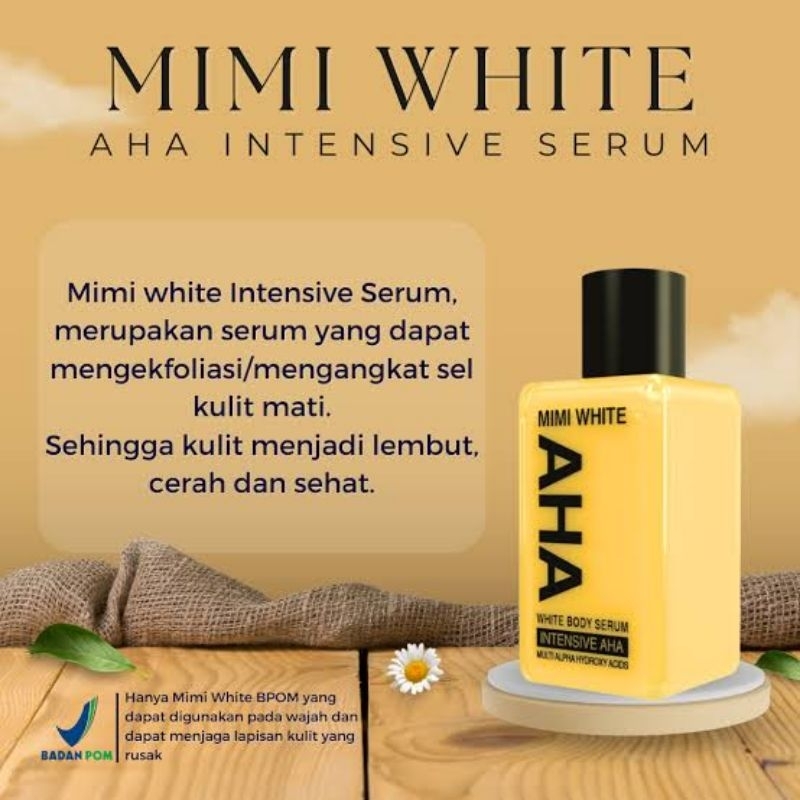 Mimi White AHA 30ml & 100ml
