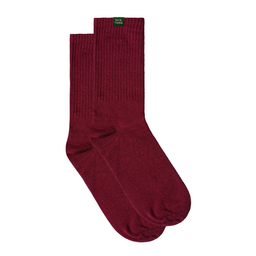 Sainthins - Chastity - Elastic Socks - Maroon