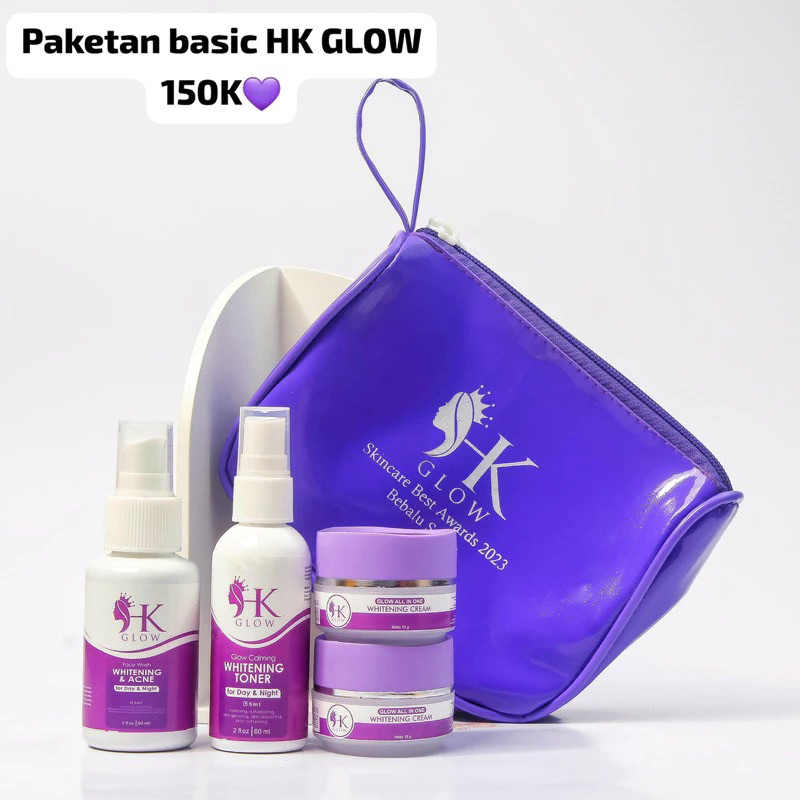 HK GLOW Skincare Paket Basic 100% ORIGINAL