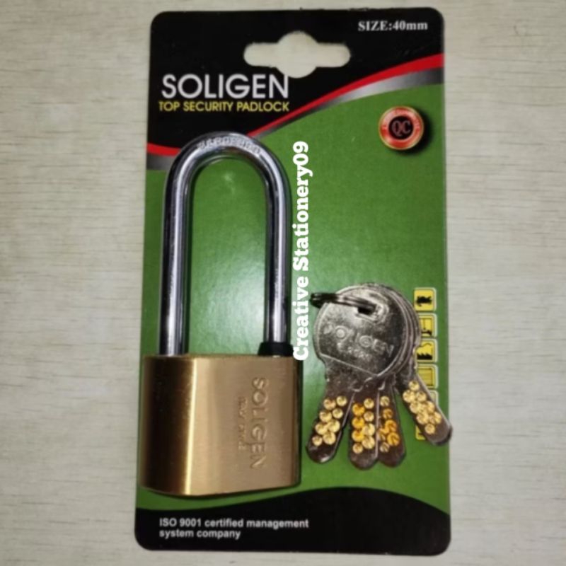 Gembok PER KOMPUTER SOLIGEN 40mm<br/>PANJANG