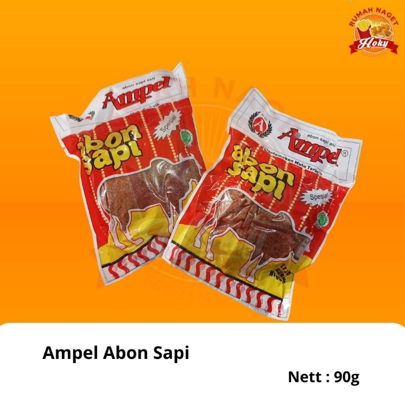 Ampel Abon Sapi 90g