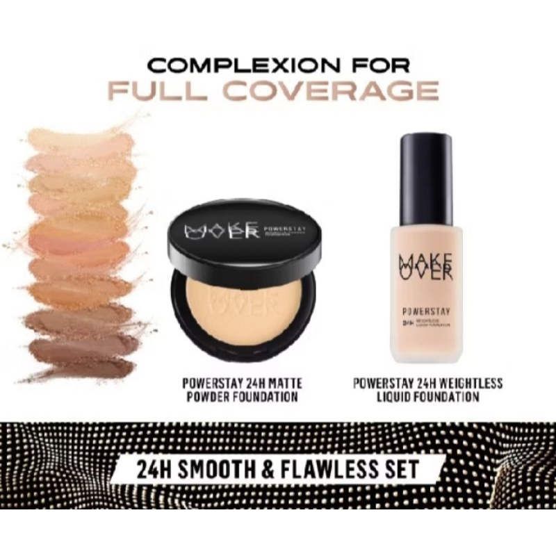 Maker Powerstay Complexion Full Coverage Set 24H Smooth & Flawless